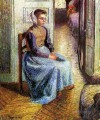 junge Flämisch Zofe Camille Pissarro